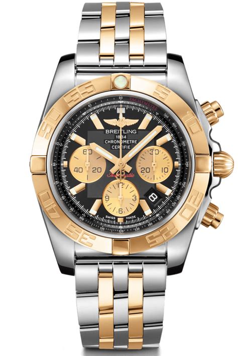 breitling chronomat 40 gold|breitling chronomat 44 stahl gold.